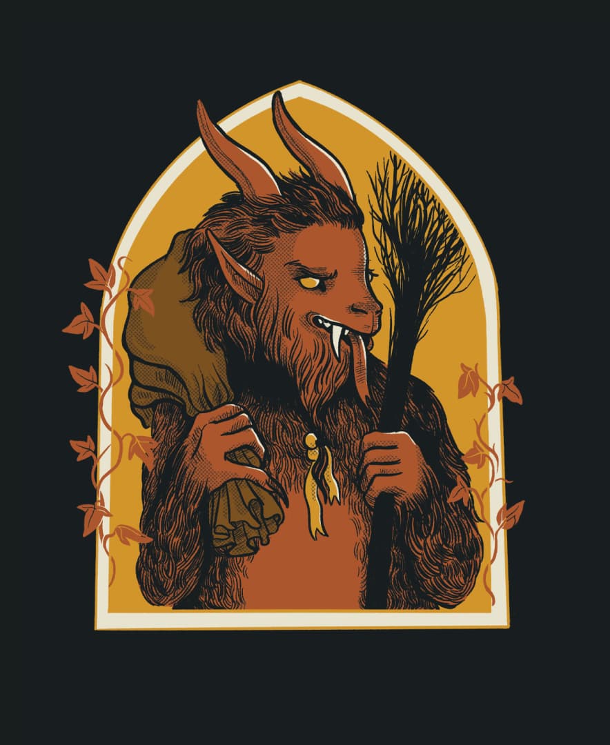 TWB Seasonal Beer Labels - Krampus